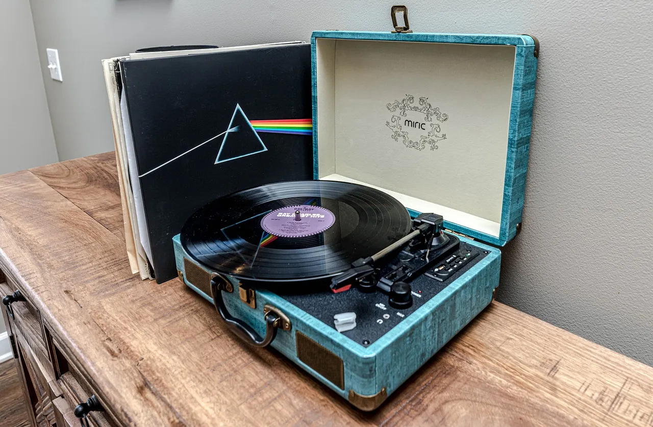 image of a vinyl Long Play record